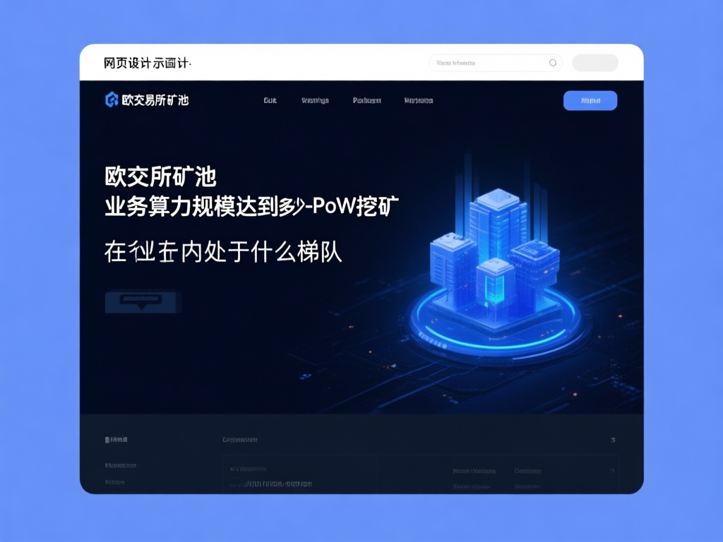 欧交易所矿池算力增长趋势图